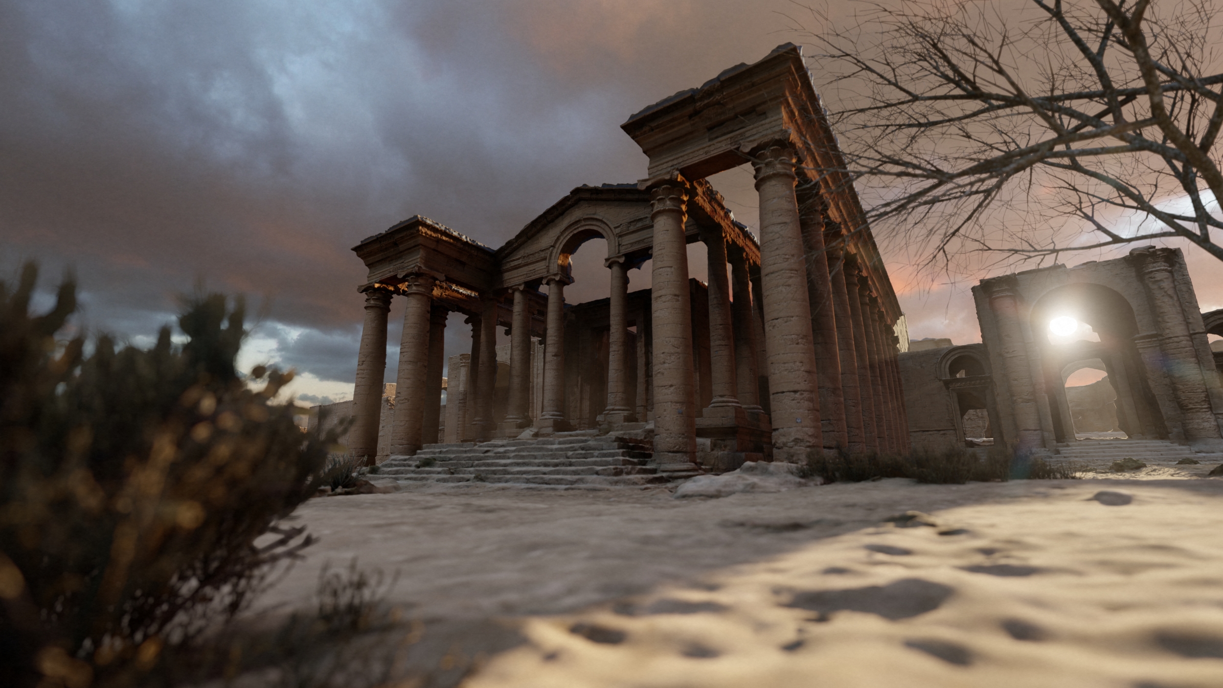 Explore Hatra in 3D